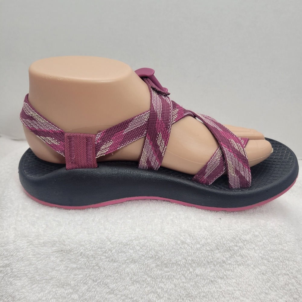 Chacos ZCloud J105018 Womens Size 7 Pink/Purple Hiking Sandal Outdoor Water Shoe - Picture 4 of 11